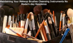 clean makeup brushes at home